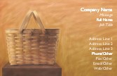 Woven Beauty Full Colour Magnetic Business Cards