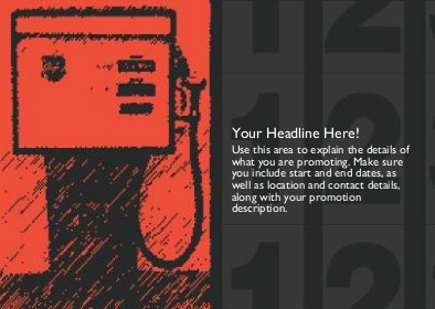 Going to Fill Up Full Colour Standard Sized Postcards