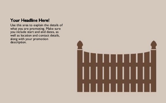Can't Fence Me In Full Colour Oversized Postcards