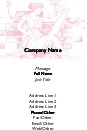 Goddess in the Garden Full Colour Business Cards