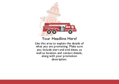 Fire Appliance and Hydrant Full Colour Standard Sized Postcards