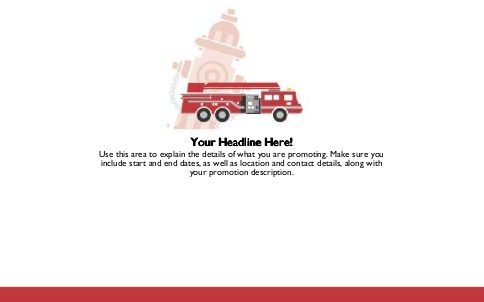 Fire Appliance and Hydrant Full Colour Oversized Postcards