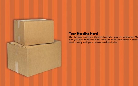 All Boxed Up Full Colour Oversized Postcards