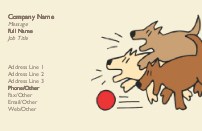 On the Chase Full Colour Magnetic Business Cards