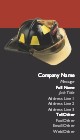 Fearless Firefighter Recycled Business Cards