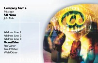 Digital Universe Full Colour Business Cards
