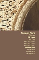 Ivory Arch Full Colour Business Cards