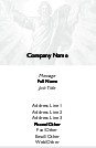 In the Beginning Full Colour Business Cards