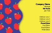 Bunch of Apples Recycled Business Cards