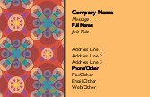 Bold Circles Full Colour Business Cards