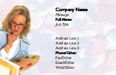 Art Teacher Full Colour Business Cards