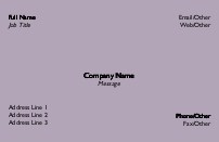 Ashes Full Colour Magnetic Business Cards
