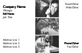 Nature and Man Full Colour Magnetic Business Cards