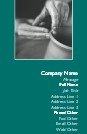 Potter's Hands Full Colour Magnetic Business Cards