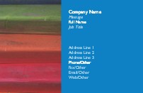Primitive Colours Recycled Business Cards