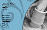 Spinning Clay Recycled Business Cards