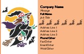 Batty Witch Recycled Business Cards