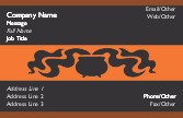 Steaming Kettle Recycled Business Cards