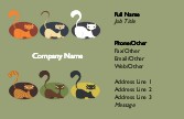 Cats a Plenty Recycled Business Cards