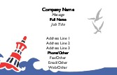 Buoy at Sea Full Colour Business Cards