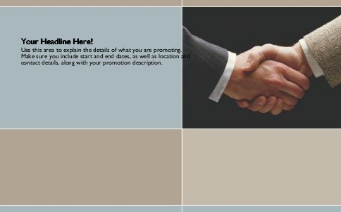 Done Deal Full Colour Oversized Postcards