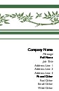 Bamboo Full Colour Business Cards