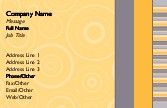 Circles and Stripes Full Colour Business Cards