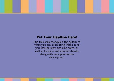 Pastel Border Full Colour Standard Sized Postcards