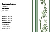 Bamboo Recycled Business Cards