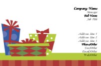 All Wrapped Up Full Colour Business Cards