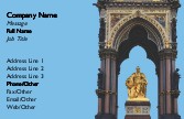 Albert  Memorial Full Colour Business Cards