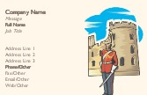 Castle Guard Full Colour Business Cards