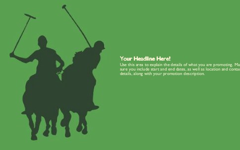 Classic Polo Full Colour Oversized Postcards