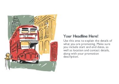 London Bus Full Colour Standard Sized Postcards