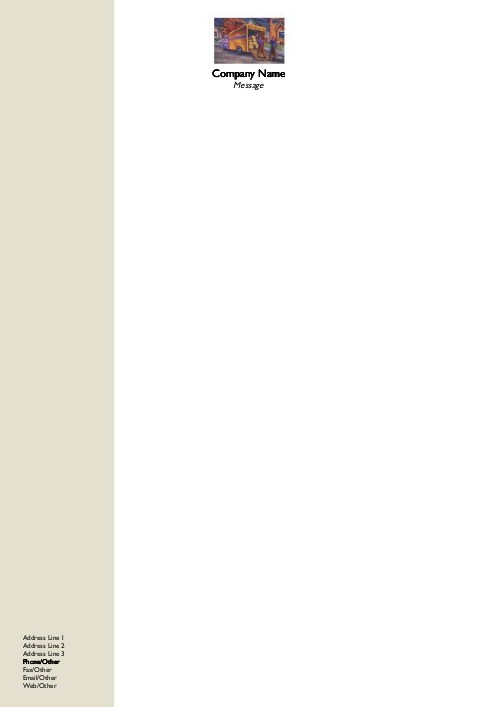 Mighty Movers A4 Letterhead
