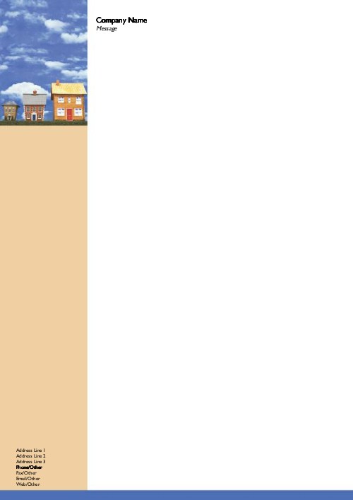 Big Bigger Biggest A4 Letterhead