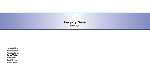 Bright Base Full Colour Compliment Slips