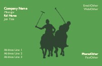 Classic Polo Full Colour Business Cards