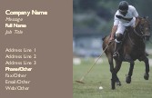 Polo Match Full Colour Business Cards