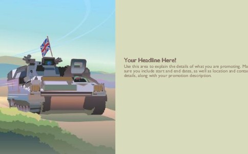 Armoured Personnel Carrier Full Colour Oversized Postcards