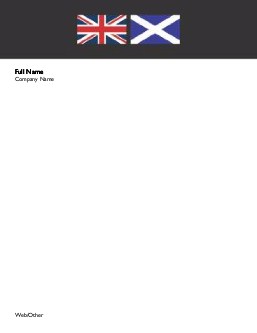 United with Scotland Compact Note Pads