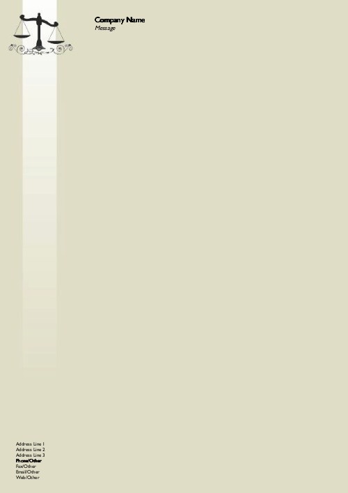 Scale Up A4 Letterhead