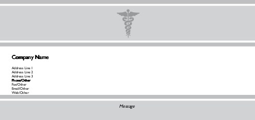 Medical Miracle Full Colour Compliment Slips