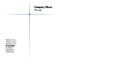 Nexus Full Colour Compliment Slips