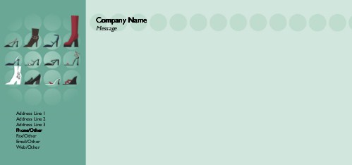 Dream Closet Full Colour Compliment Slips