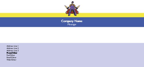 Electricity Full Colour Compliment Slips