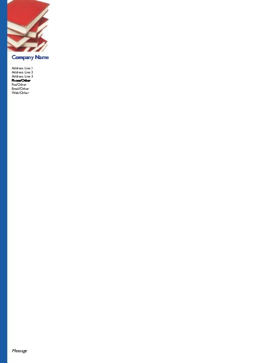 Lots of Learning A4 Letterhead