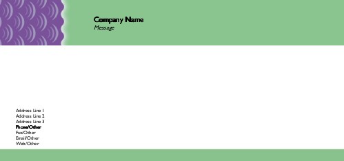 Shoreline Ripple Full Colour Compliment Slips