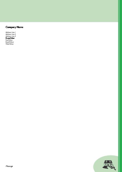 House Search A4 Letterhead