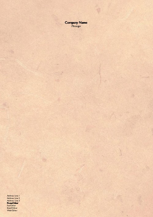 Sandstone A4 Recycled Letterhead